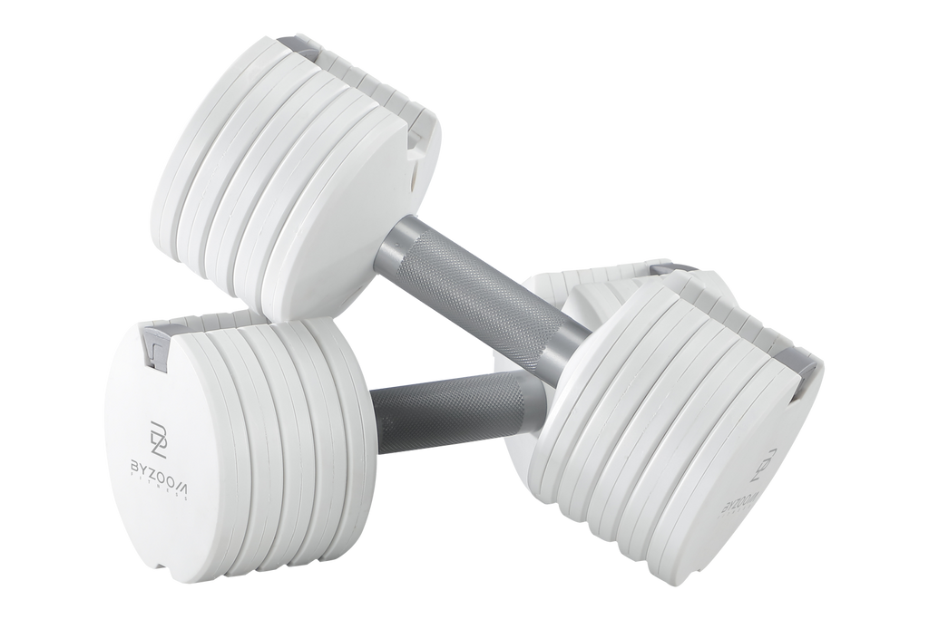 Pure Series 可変式ダンベル 5kgホワイト – Byzoom Fitness JAPAN