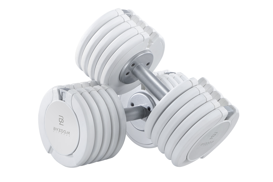 Pure Series 可変式ダンベル 20kgホワイト – Byzoom Fitness JAPAN Pure Series 可変式ダンベル 20kgホワイト – Byzoom Fitness JAPAN