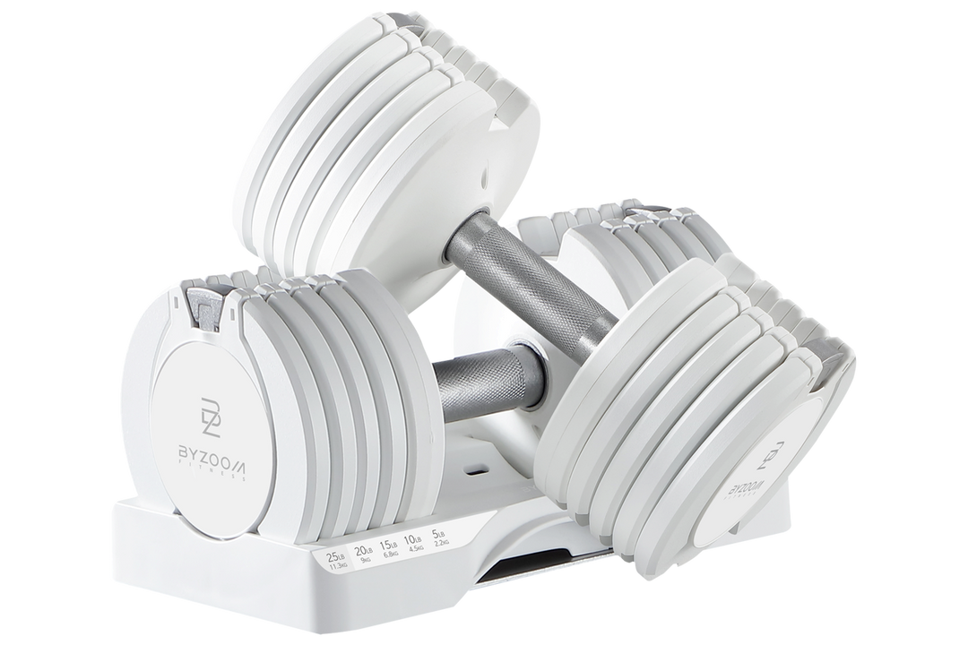 Pure Series 可変式ダンベル 10kgホワイト