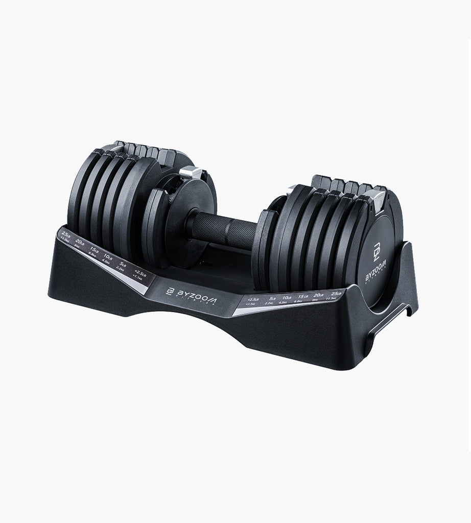 BYZOOM FITNESS 可変式ダンベル 2個セット Pure Series 可変式ダンベル 12.5kg ブラック – Byzoom Fitness JAPAN