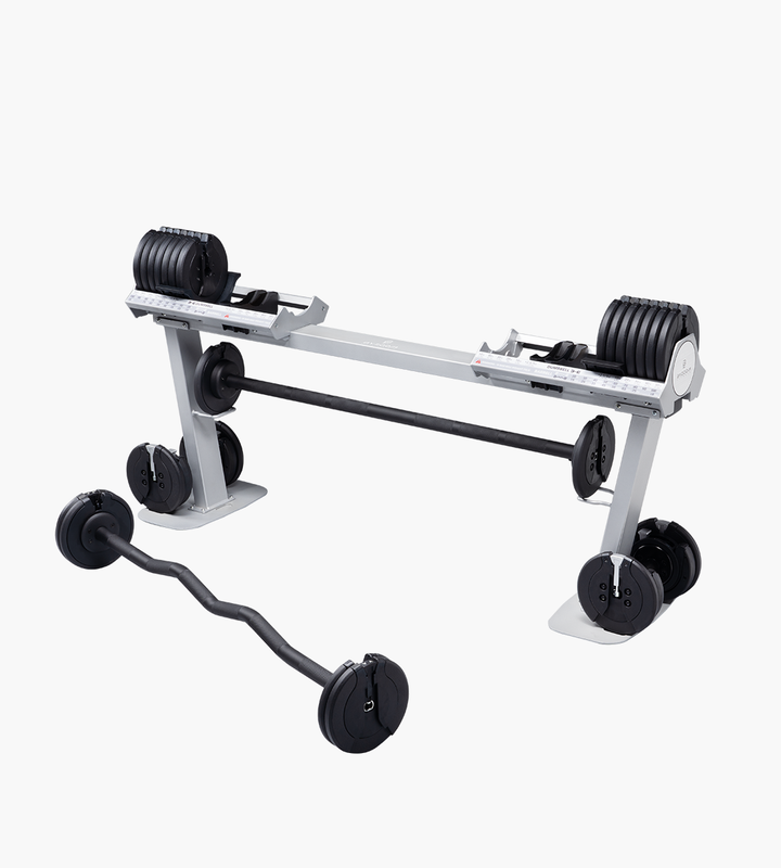 Pure Series MAX 45.3kg 可変式ダンベル 25kg専用 バーベルコンバーター ブラック